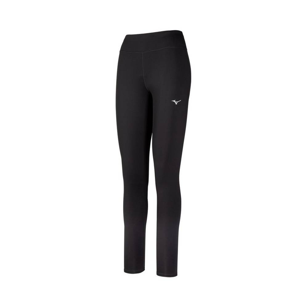 Mizuno Full Length Női Leggings Fekete ZPR931475